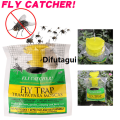 Difutagui Hanging Fly Trap Disposable Insect Bug Attract Fly Catcher Bag Portable Mosquito Trap Catcher Wasp Fly Killer Flie Trap for Outdoor. 