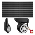 8Pcs Luggage Wheel Covers, Silicone Luggage Cover Protector Suitcase Wheel Covers, Silent Protection Luggage Compartment. 