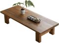 Pirka Wooden Low Table for Pooja and Dining Multipurpose Leisure Table Solid And Strong in Brown. 