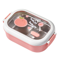 JAERBEE Children'S Lunch Box Children'S Sealed & Lovely Portable Food Containers Heatable Lunch Box Pink. 