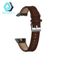 Watch Band Soft Replacement Faux Leather Smart Watch Wrist Belt Accessories for Huawei Band 6. 