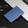 SStealodeal Silver Metal Water-Resistant Stainless Steel And Anti RFID and NFC Technology - Credit Card Holder - Pocket Card Holder with Smart Protection. 