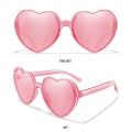 Linman Sunglasses Heart Protection UV400 Goggles Clout Affordable Sunglasses Halloween Glasses Cosplay Heart Lady's. 