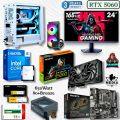 Gaming PC Full Setup Intel Core i5 14600K Gigabyte RTX 5060 8GB Windforce OC Graphics , 16GB DDR4 RAM,  24" 165hz Monitor. 