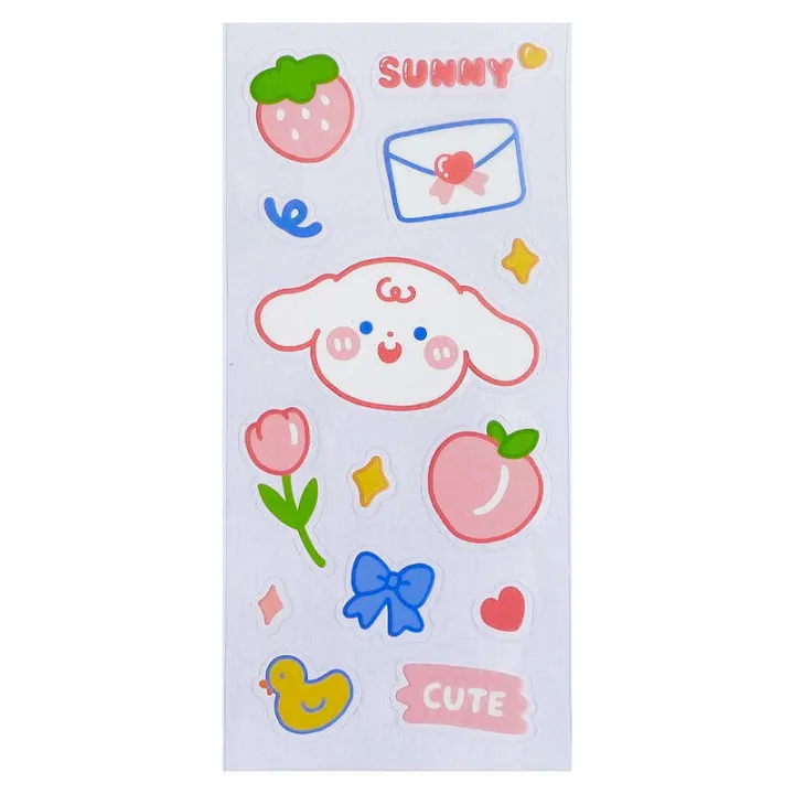 Yilan%20Cartoon%20Transparent%20PVC%20Journal%20Cute%20Thermos%20Cup%20No%20Trace%20Waterproof%20Water%20Bottle%20Decorative%20Stickers%20-%20Image%205