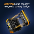 P70 Refrigeration Mobile Cooling Fan Cooler Radiator Semiconductor Frozen 2000 Mah Wireless Battery Magnetic Back Clip. 