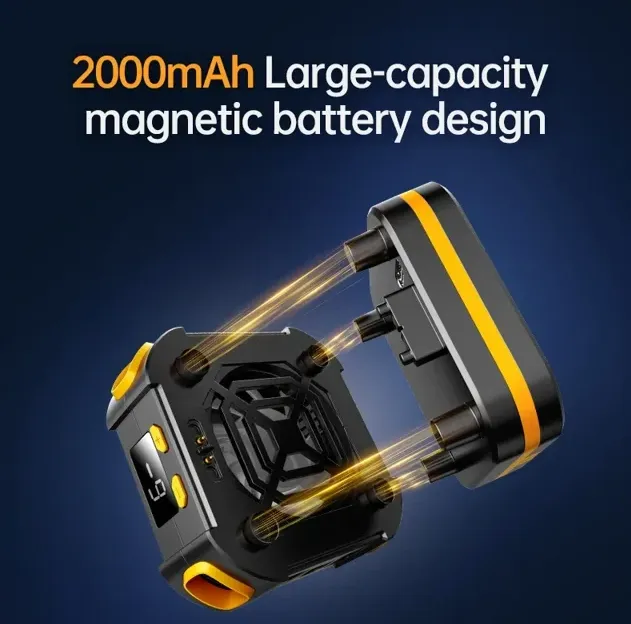 P70%20Refrigeration%20Mobile%20Cooling%20Fan%20Cooler%20Radiator%20Semiconductor%20Frozen%202000%20Mah%20Wireless%20Battery%20Magnetic%20Back%20Clip%20-%20Image%203