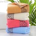 Hand Towel Face Towel Pure Cotton 34*75 CM Soft Thick Towel Blue Grey Brown White Multicolor Classic Greek Style Embroidery Towel Hotel Towel Cute Super Soft Ideal Gift Towel Gym Sport Towel. 