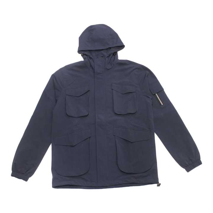Navy Blue Box Windcheater Jacket For Men | Daraz.com.np
