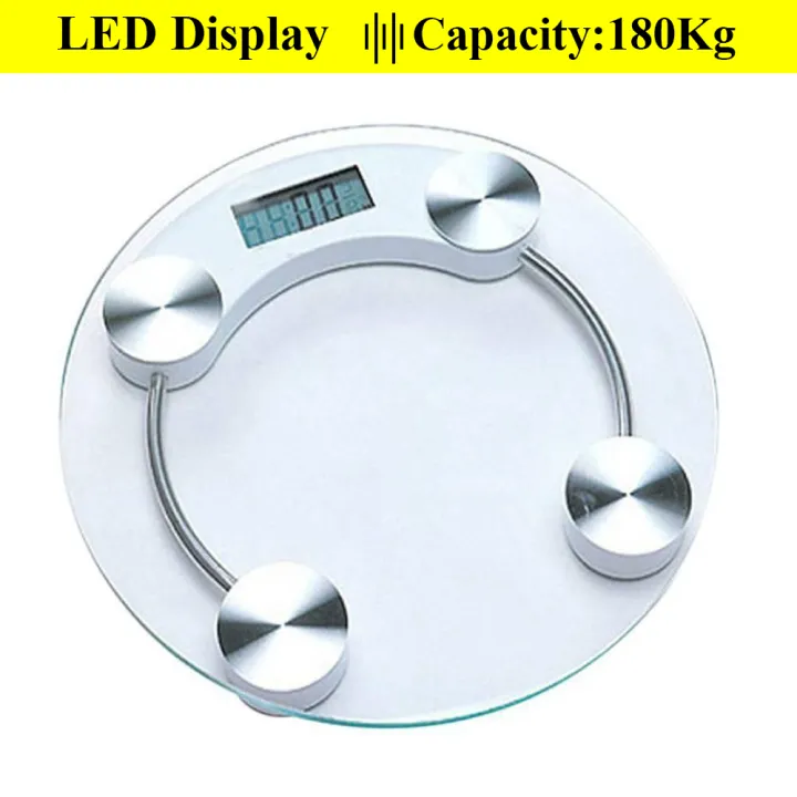 Digital%20LCD%20Display%20Glass%20Body%2012mm%20Electronic%20Weighing%20Scale-%20180Kg%20Max%20Capacity%20Personal%20Weighing%20Scale/Weight%20Measurement%20-%20Image%203