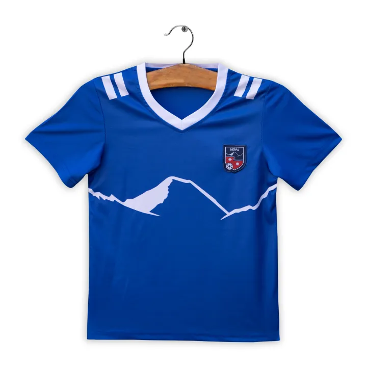 Nepal%20Football%20Blue%20Home%20Jersey%20Set%20For%20Kids%20-%20Image%204