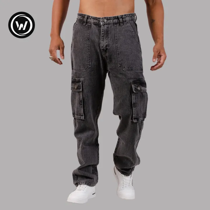 Wraon%20Dark%20Grey%20Solid%20Premium%20Denim%20Cargo%20Jeans%20Pant%20For%20Men%20-%20Fashion%20%7C%20Pants%20For%20Men%20%7C%20Men's%20Wear%20%7C%20Box%20Pants%20%7C%20-%20Image%203