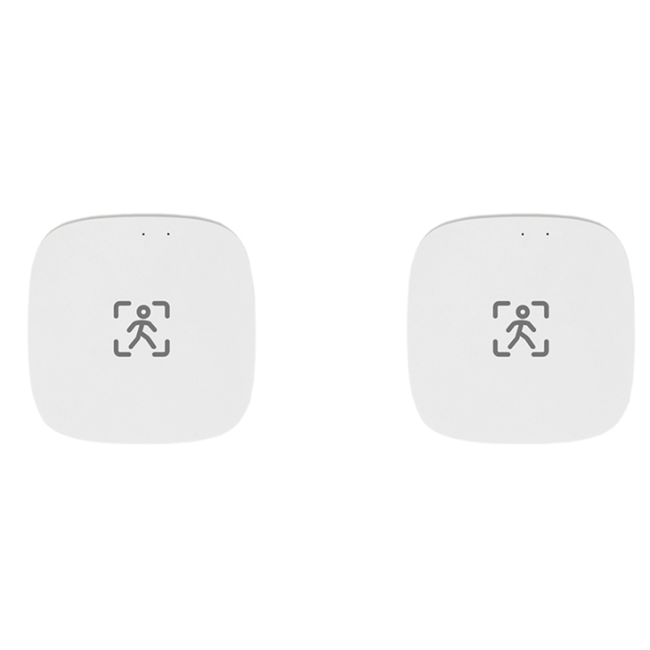 2X ZigBee Human Presence Motion Sensor with Luminance/Distance Detection 5/110/220V Tuya Smart Life Home Automation