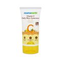 mamaearth Vitamin C Daily Glow Sunscreen with Vitamin C & Turmeric for Sun Protection & Glow - 50 g. 