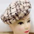 Women Thin Breathable Beret With Heart print. 