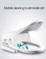 FlushSmart Smart Electric Bidet Toilet Seat with Warm Water, Heated Seat, Warm AIr Dryer, Rear and Front Wash, Soft Closed Toilet Seat, LED Light, Easy Install. 