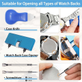 26Pcs Watch Battery Replacement Tool Set Watch Repair Set Kit Watch Back Remover Tool, Watch Case Opening Pry. 