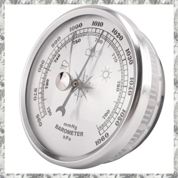 Unmounted Barometer CGearuppt for Home Pressure Gauge Weather Station Metal Wall Hanging ...