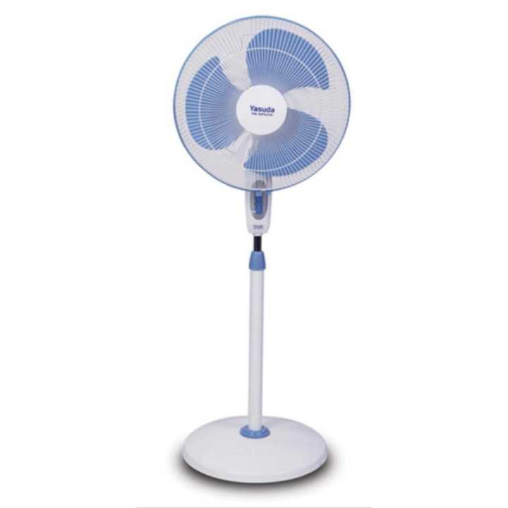 Yasuda 16'' High Speed Stand Fan Blue and White, YS-ST940H Blue