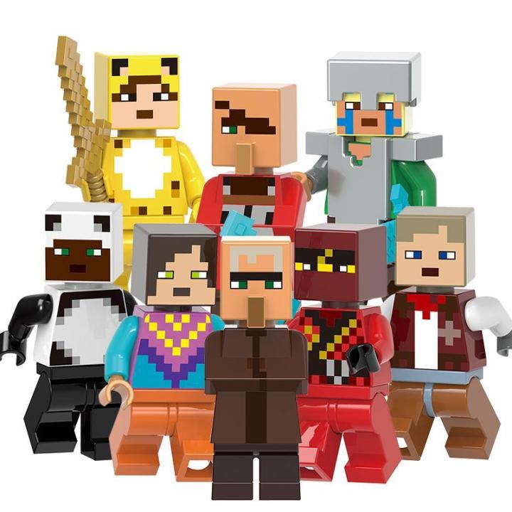 Compatible with LEGO Minecraft G0110 Building Blocks Minifigures ...