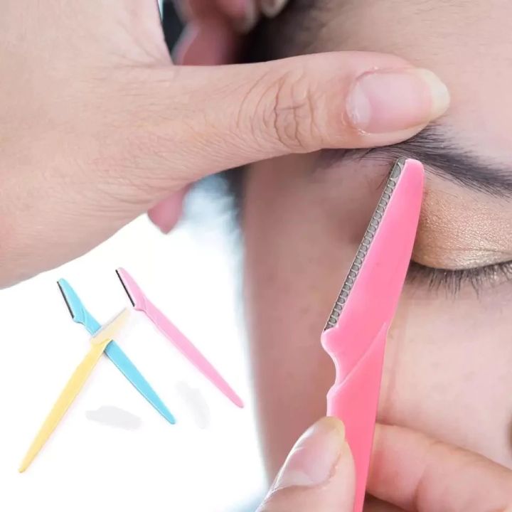 Stainless%20Eyebrow%20Razor%20for%20Face,%20Neck%20and%20Eyebrows%203pc%20Set%20-%20Image%204