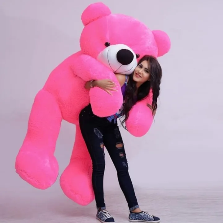 Teddy Bear Large Size 3Ft-Dark Pink Color | Daraz.com.np