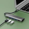 WiWU 5 in 1 Type-C Hub | Alpha A531H Type-C to USB3.0 , HDMI Converter Docking Station. 