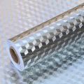 Aluminum Foil Self Adhesive Anti Mold And Heat Resistant Kitchen Multipurpose Wallpaper - 60cm x 200cm. 