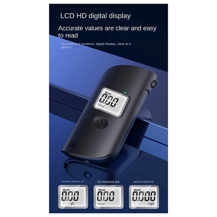 1%20Piece%20Alcohol%20Tester%20Mr689%20Breath%20Alcohol%20Concentration%20Detector%20Drunk%20Driving%20Tester%20Black%20High%20Precision%20Measuring%20Instrument%20-%20Image%205