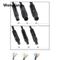 Wenefang 1M 2m 3m 4 5 6 core pin Male to Female Cord Car truck DVR Camera Extension connector Cables HD Monitor Rear View Camera Wire e1. 