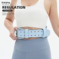 Sutuiying Matt PU Sports Belt Fitness Squat Deadlift Luxury Weightlifting Belt Fitness Protection. 