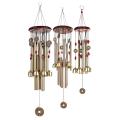 Wind Chimes Outdoor Garden Yard Bells Hanging Charm Decor Windchime Ornament Tube number: 4. 