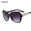 Sutuiying Fashion Square Sunglasses Women Luxury Brand Big Purple Sun Luxury Glasses Female Mirror Shades Ladies Oculos De Sol Feminino. 