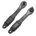 2 in 1 Drill Chuck Ratchet Spanner Universal Wrench Hand Drill Key Chuck Drill. 