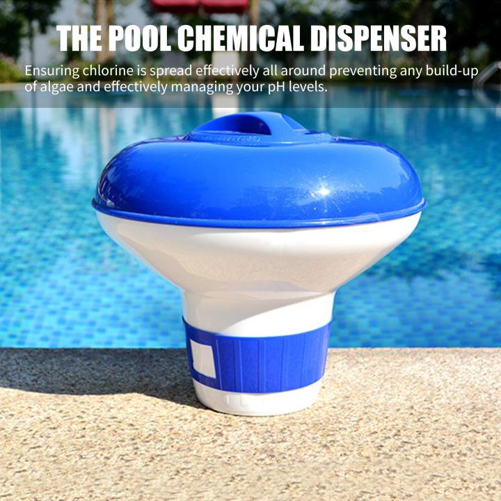 Chemical Floater Dispenser, Premium Automatic Adjustable Pool Chemical Floating Dispenser for Swimming Pool for Hot Tub