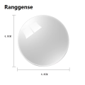 Ranggense Luxury 2Pcs Round Frame Convex Blind Spot Mirror Safety Driving Wide Angle 360 Degree Adjustable Clear Rearview Mirror. 