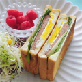 FORIDE 2X Grilled Sandwich Maker,Bread Toast Breakfast Machine,Hot Sandwich Pan,Nonstick Aluminum Flip Pan,Kitchen Tool. 