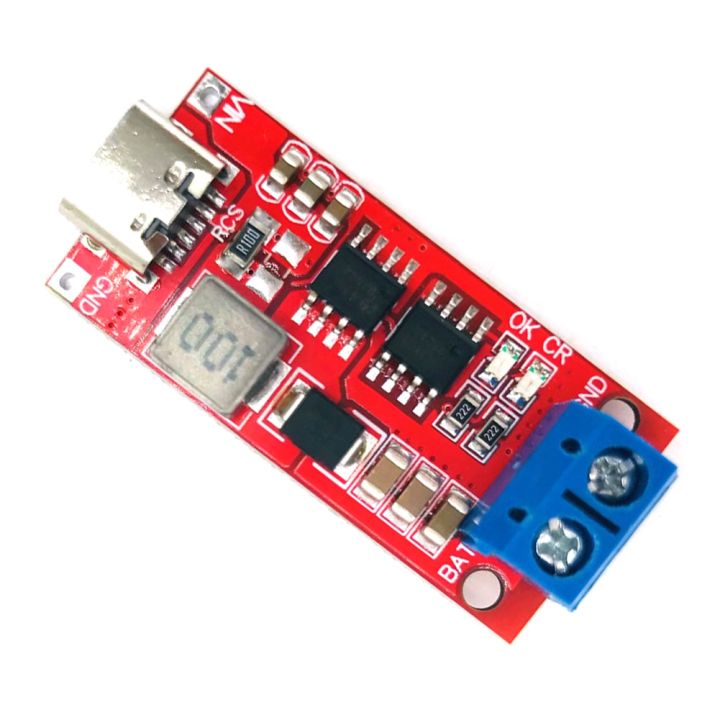 1 PCS Type-C 2S Boost Module Polymer Lithium Ion Battery Charging ...
