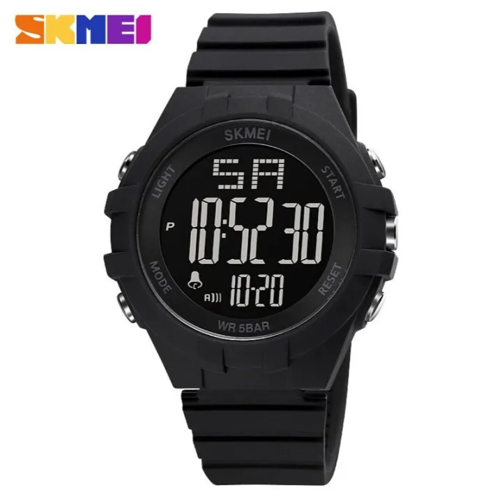SKMEI%201715%20Men%20Digital%20Stopwatch%20LED%20Light%20Week%20Date%20Indicator%20Wristwatch%20-%20Black%20-%20Image%203
