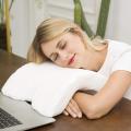 Arm Support Portable Arched Pillow, Pressure Free Memory Foam Pillow. 