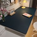 New Protection Eye Student Desk Mat Oil-proof Solid Color Coffee Table Mat Non-slip Leather Computer Desk Mat. 