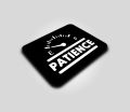 Patience Level Empty Printed Mouse Pa| Computer & Laptop Mouse Pad. 