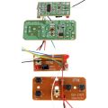 2pair Remote Car Circuit Board RC Transmitter Board 27Mhz 4CH Receiver Board PCB Transmitter Distance Transmitter Toy Car. 
