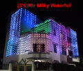 10*20 Waterfall Curtain LED Milky Wire Diwali Decorative Light 3*6 Meter/(10*20)Feet Multicolour Decorative Water Fall Lights. 