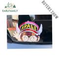 EARLFAMILY 13cm for Arale Fine Decal Vinyl Car Sticker Body Car Bumper Truck Camper Waterproof Sunscreen Decals Custom Printing. 