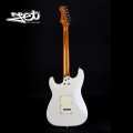 Jet Guitars JS 400 OW Roasted Maple Olympic White w/ Gigbag. 