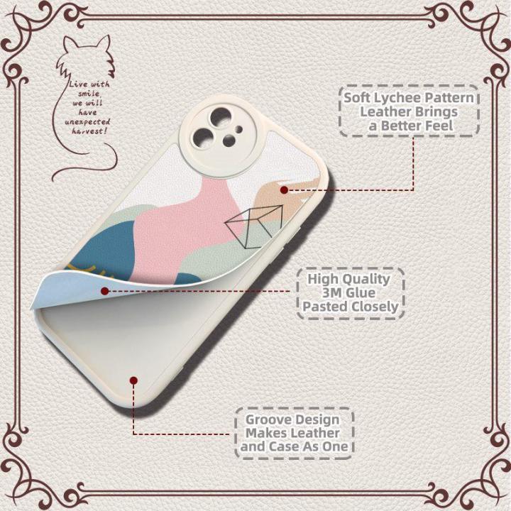 luxurious%20Back%20Cover%20Phone%20Case%20For%20Samsung%20Galaxy%20A73%205G/SM-A736B%20soft%20case%20personality%20Waterproof%20creative%20texture%20-%20Image%203