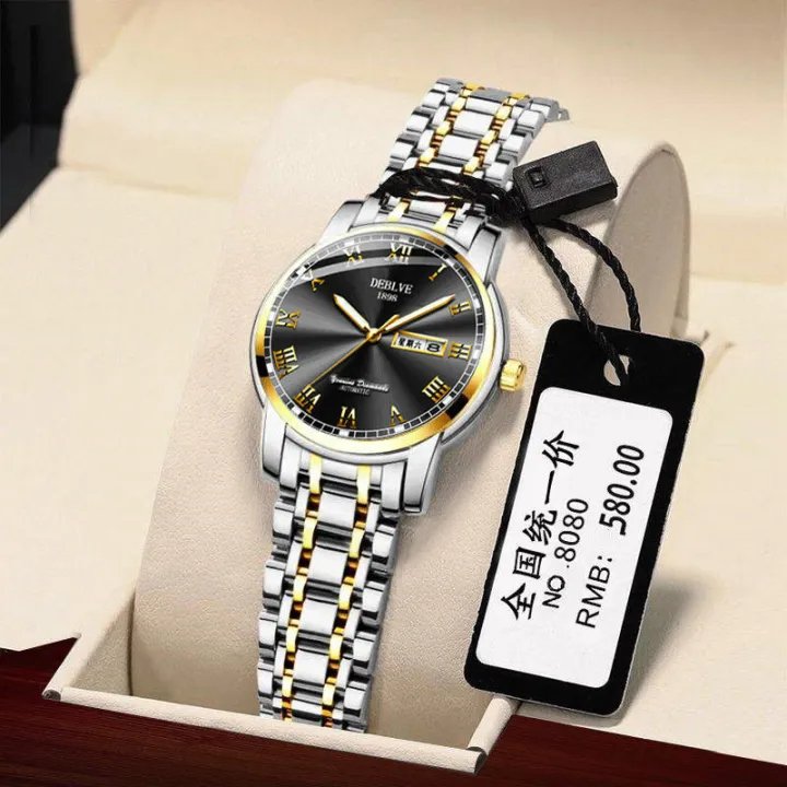 %E3%80%90Inkwell%20Tales%E3%80%91Women's%20Waterproof%20Mechanical%20Watch,%20Steel%20Band,%20Simple%20and%20Fashionable,%20Swiss%20Genuine%20Watch%20%5BTop-notch%20quality%5D%20-%20Image%203