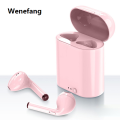 Wenefang 【New Innovation】I7 Mini Wireless Bluetooth Earphone 5.0 Stereo Earbuds Headset Sports Headphones With Charging Box For Smart Phone. 