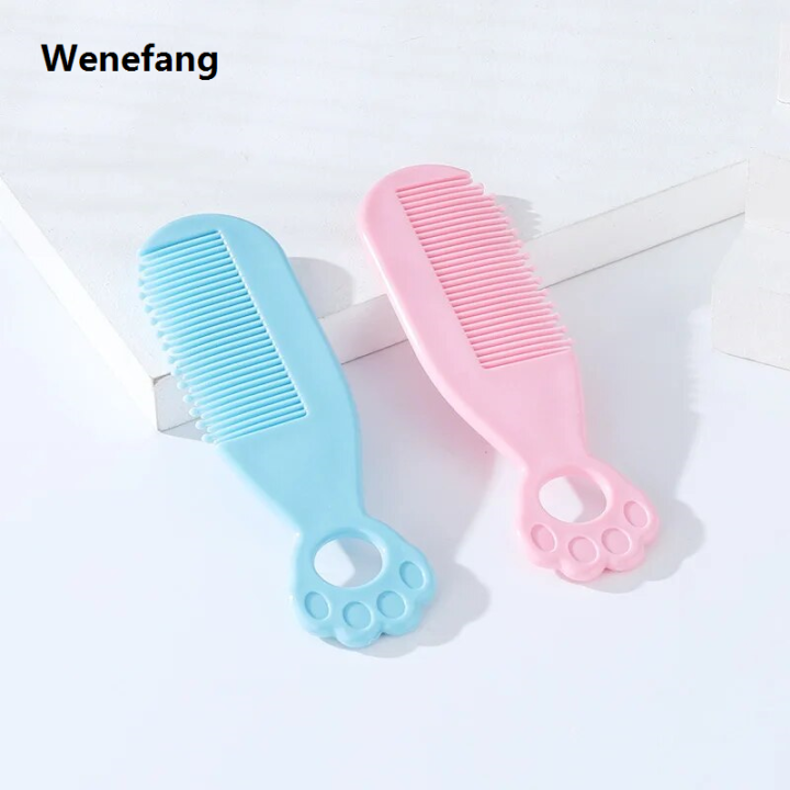 Wenefang%202pcs/Set%20Baby%20Care%20Brush%20Comb%20Anti-scratch%20Girl%20Cartoon%20Hairbrush%20Newborn%20Hair%20Brush%20Infant%20Comb%20Head%20Massager%20Kids%20-%20Image%206